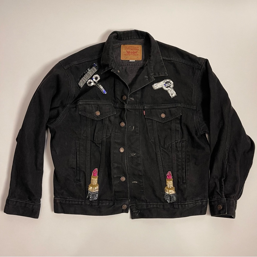 Levi Strauss & Co Women’s Black Jean Jacket
